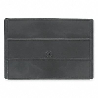 Divider 7 3/8 in Black 6 PK6