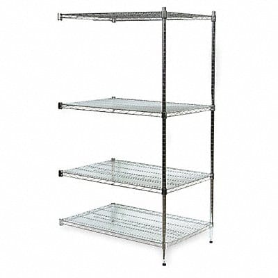 Wire Shlv Unit Cap 600 lb 18inx63inx72in