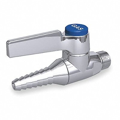 Brass Ball Valve MNPT x Barb 3/8 in