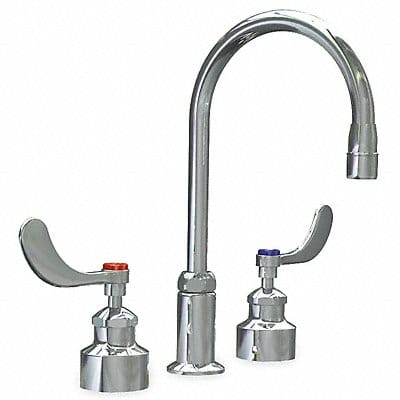 Gooseneck Chrome Brass 3.2gpm