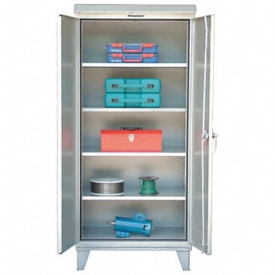 Strg Cab 78 x48 x24 Silver 4Shlv