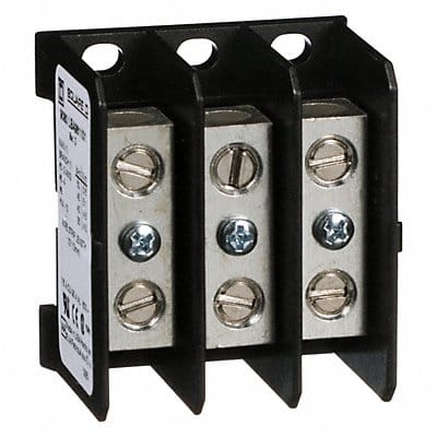 Mintr Distr Block Al/Cu 600V AC/DC