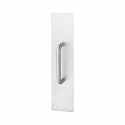Pull Plate Round Grip Brass 4 x16 In