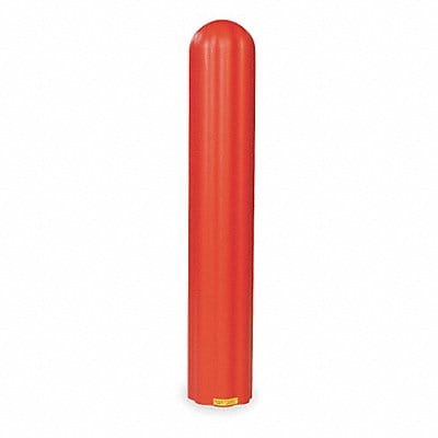 F0487 Bollard Cover Red 10 in Dia