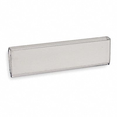 Label Holder Clear Plastic Slide-In