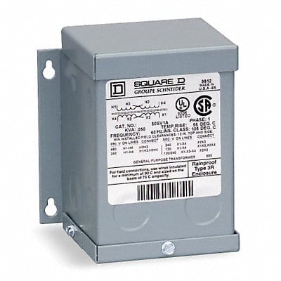 Transformer 2kVA 120VAC 240VAC