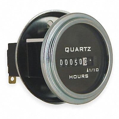 Hour Meter Electrical Round 10-80VDC Hour Meter Electrical Round 10-80VDC