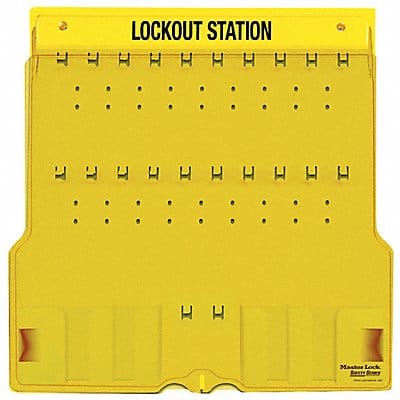 Lockout Station Unfilled 22 In H