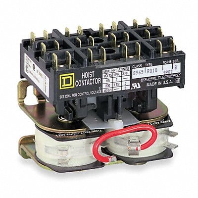 Hoist Contactor 24VAC 3Pole Open