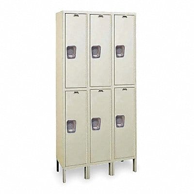 K4124 Wrdrb Lckr 2x3Lckr Tan 78 x45 x18 Assm