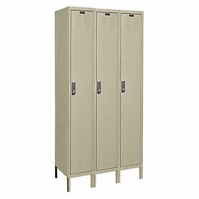 Lckr 1x3Lckr Tan 78 x36 x15 UnAssm
