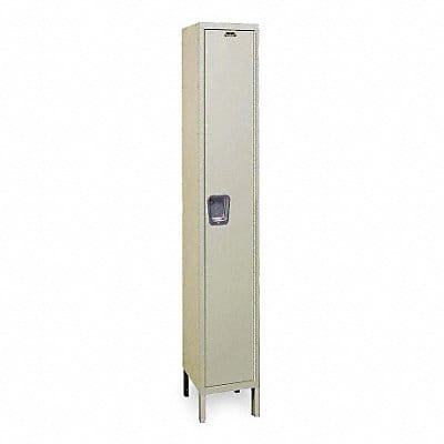 K4083 Wrdrb Lockr Solid 1 Wide 1 Tier Tan