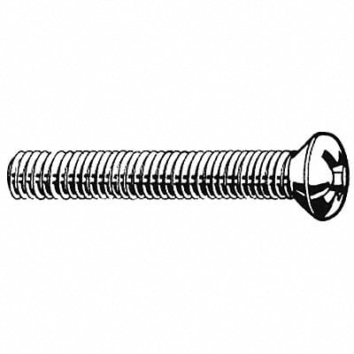 MS #6-32 Plain 1/4 L 100PK