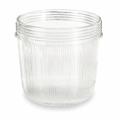 GlassGlobe 6 3/8 L 7 1/2 W 6 3/8 H Clear