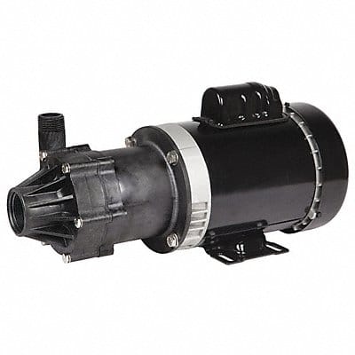 Magnt Drv Pmp 1in NPT 3/4hp Glss PPS