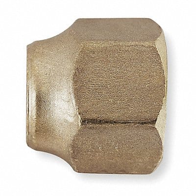 Short Nut 45deg Brass Tube 3/8 in PK10