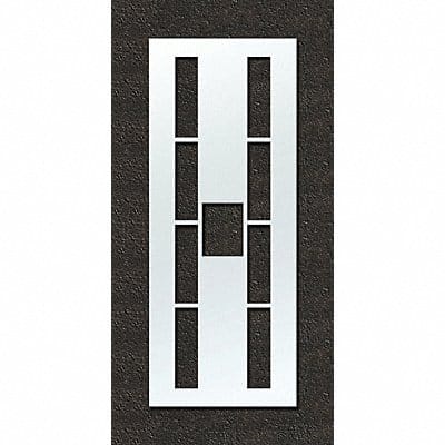 Airport Pavement Stencil H 120 in