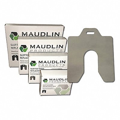 Slotted Shim Untabbed 0.015 Thk PK20