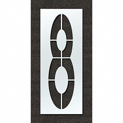 Airport Pavement Stencil 8 144 in