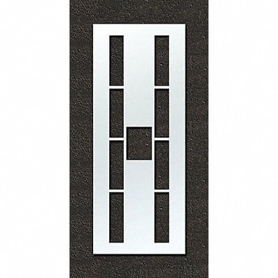 Airport Pavement Stencil H 108 in