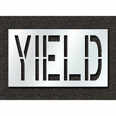 Pavement Stencil Yield 24 in