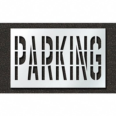 Pavement Stencil Parking 36 in