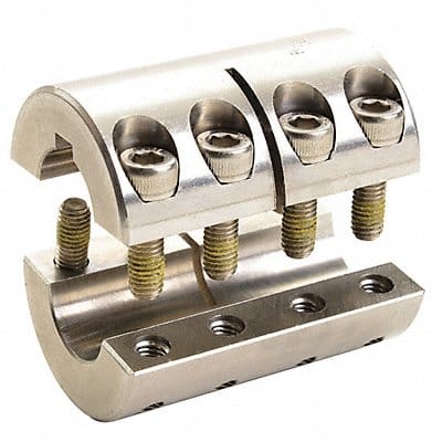 Rigid Shaft Coupling Clamp 35mm L