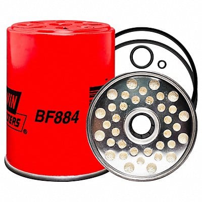 Fuel Filter 4-7/16 x 3-15/32 x 4-7/16 In