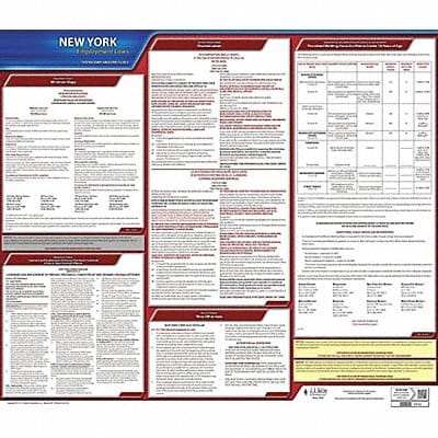 Labor Law Poster State Labor Law NY