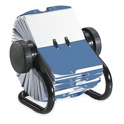 Rotary Card File 200 Ct Metal