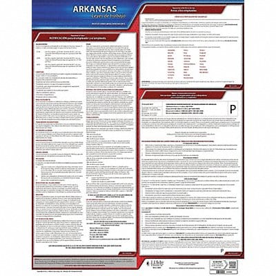 Labor Law Poster State Labor Law AR