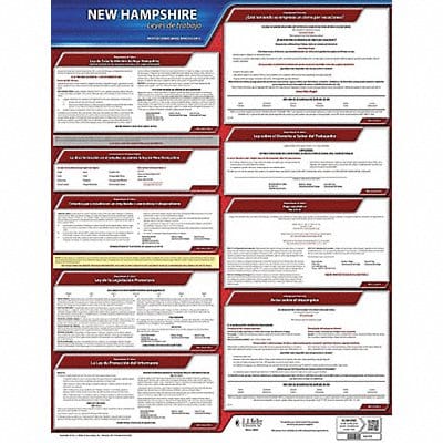 Labor Law Poster State Labor Law NH