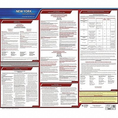 Labor Law Poster State Labor Law NY