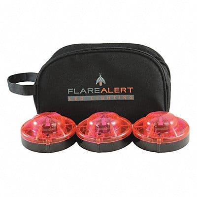 LED Road Flare Kit 0.5 Watt Red LED Road Flare Kit 0.5 Watt Red
