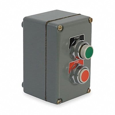 Push Button Control Station 1NO/1NC 30mm