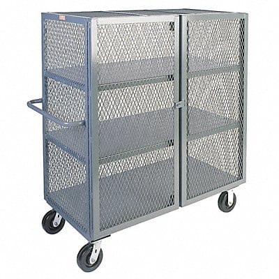 Mesh Security Cart 3000 lb 57 x24 x60