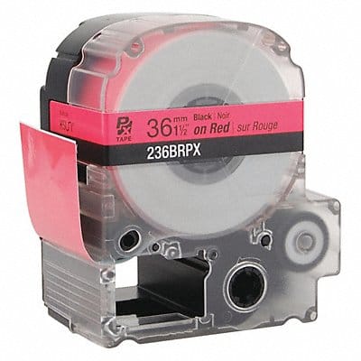 Black Ink/Red Tape 1-1/2 W