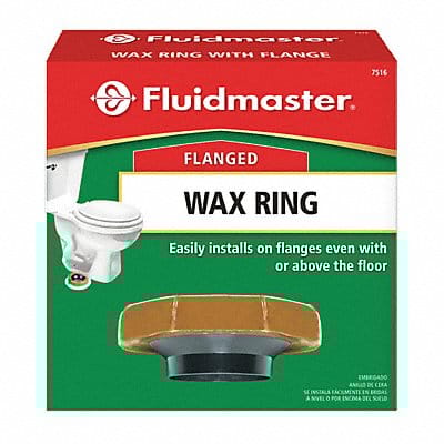 Wax Toilet Bowl Gasket With Flange