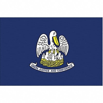 D3761 Louisiana State Flag 3x5 Ft