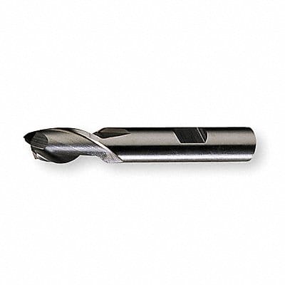 Sq. End Mill Single End HSS 1/8