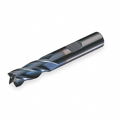 Sq. End Mill Single End HSS 3/16