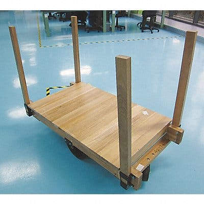 Platform Truck Cap 2200 Lb L60xW30 Wood