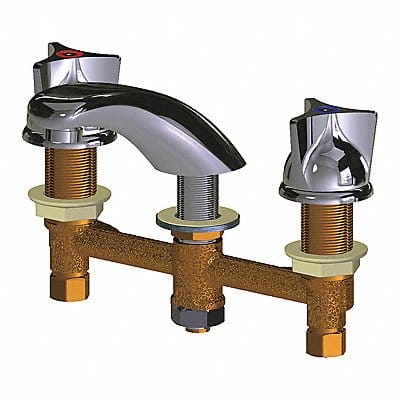 Low Arc Chrome Chicago Faucets 404