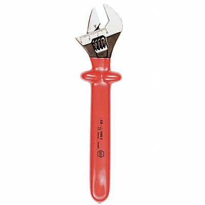 Adj. Wrench Insulated Rubber Natural 12
