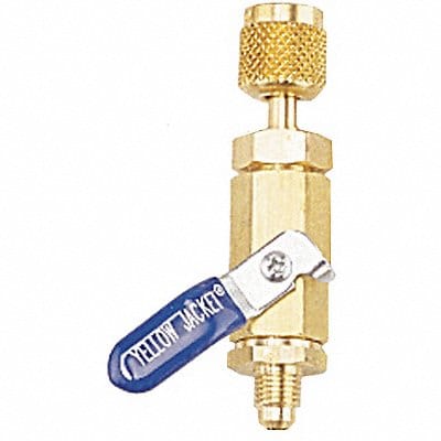 Ball Valve Adapter 1/4 In MxF 0 Deg