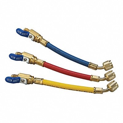Manifold Hose Set 9 In Red Yellow Blue Manifold Hose Set 9 In Red Yellow Blue