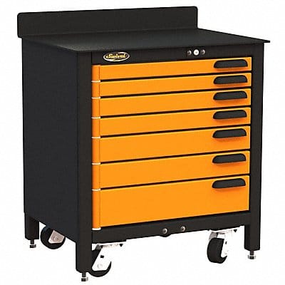 Rolling Tool Cabinet Orng Ind Prem Duty