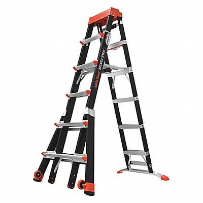 Adj. Stepladder IAA Fiberglass 375 lb.