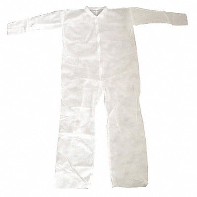 G6091 Hooded Coveralls White 2XL Straight PK25