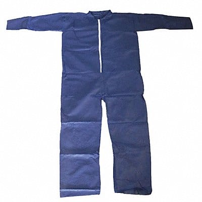 G6091 Coveralls L Blue Polypropylene PK25